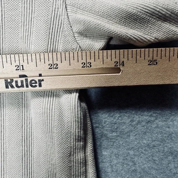 VTG Harley‎ Davidson Embroidered Polo Shirt Men's L Ribbed Tan Khaki Made in USA - Picture 7 of 9